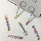 20 Pcs Beadable Keychain Bars Blanks Keychain Making Supplies - Image 5