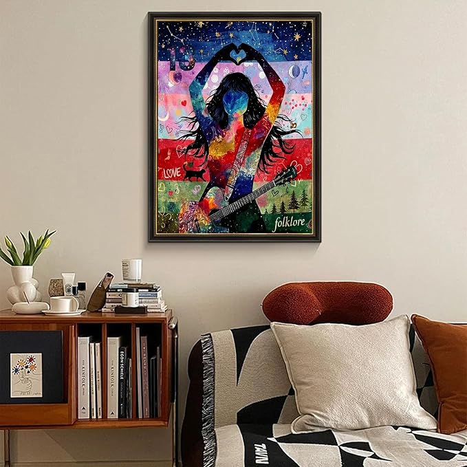 Music Diamond Art Kits for Adults, 5D DIY Diamond Painting Kits for Beginner - Image 3