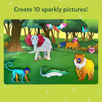 Skillmatics Foil Fun – Animals Mega Pack, No Mess Art - Image 4