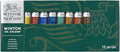 Winsor & Newton Winton Oil Color Paint, Studio Set, 10 x 37ml Tubes, 12 Piece by WinsorNewton