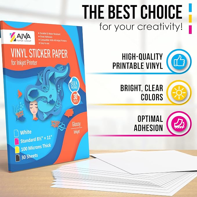 Printable Vinyl Sticker Paper - Image 4