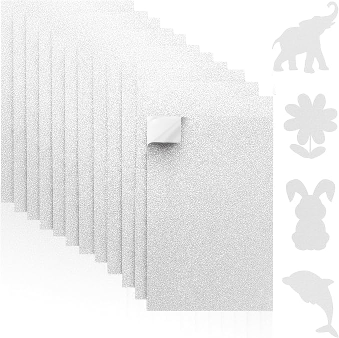 Self-Adhesive Glitter EVA Foam Sheets by Unknown
