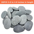 Lifetop 20PCS DIY Rocks 3"-4" Flat & Smooth - Image 3