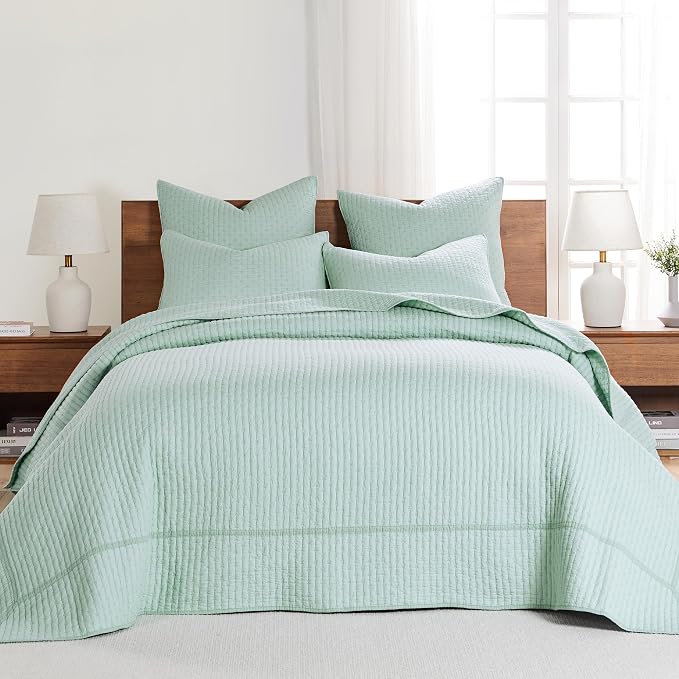 Levtex Home Cross Stitch Reversible Twin Bedspread Set by LevtexHome