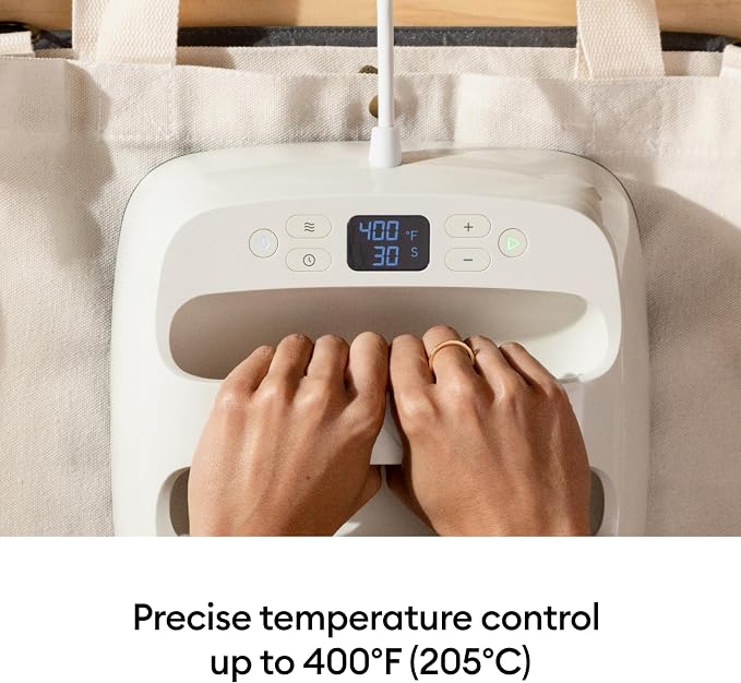 Cricut EasyPress® SE Taupe – 9 x 9 Heat Press + EasyPress Mat, 12 x 12 | 9 in x - Image 3
