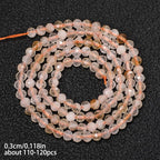 3mm 120pcs Transparent Citrine Tiny Gemstone Beads - Image 3