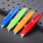DIYSELF 8 Pack Box Cutters, Premium Utility Knife, Box Cutter Retractable Heavy - Image 2