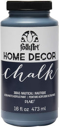 FolkArt 36045 Home Decor Chalk Acrylic Paint, 16 oz, 16 Ounce, Nautical 16 Fl Oz by FolkArt