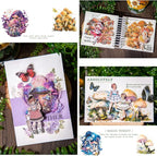 60PCS Holographic Mushroom Stickers - Image 6
