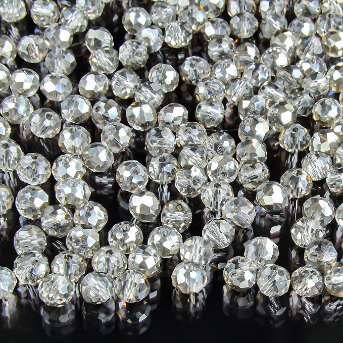 500Pcs 6mm Crystal Glass Beads for Jewelry Making Beads for Bracelets Necklace - Image 4