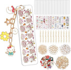244 Pcs Bow Acrylic Bookmark Blanks Thicken 15 DIY Bookmark Making 17 Bow UV by HOMAR