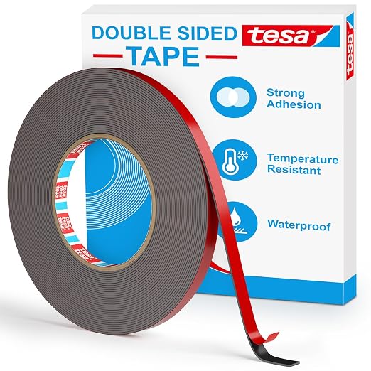 EMITEVER 0.39IN x 36FT Double Sided Tape Heavy Duty, Tesa Acrylic Foam | by EMITEVER