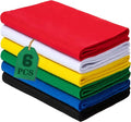 HaoFeiJH 6 Rolls 8"x20" Soft Felt Fabric Sheets, 1.6mm Thick, and Projects by HaoFeiJH