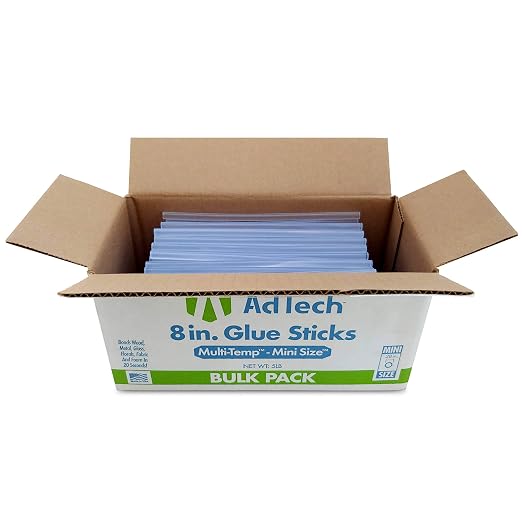 AdTech 8-Inch Mini Hot Glue Sticks, Strong Bonding Adhesive - Image 6