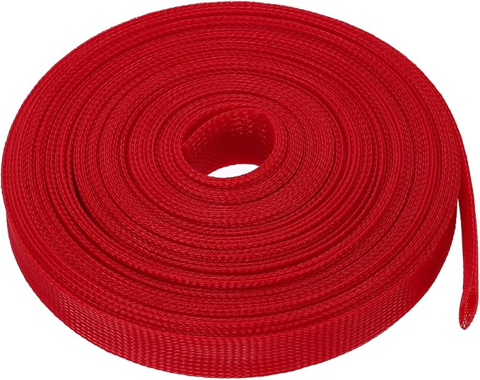 uxcell Expandable Sleeving, 1-inch 50ft Cable Sleeve by uxcell