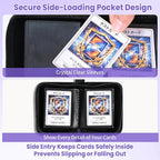 Mini Trading Card Binder Album, 1 Pocket Card Binder - Image 4