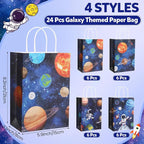 Gaillty 24 Pcs Outer Space Party Favor Bags Galaxy Goodie Gift Bags - Image 2