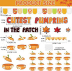 Thanksgiving Pumpkin Bulletin Board Fall Pumpkin Classroom Decorations Autumn - Image 2