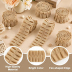 6 Rolls 40 Ft Ruffled Bulletin Board Borders Back to School Classroom Decor - Image 3