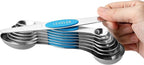Spring Chef Stainless Steel Magnetic Measuring Spoons Set of 8 - Image 8