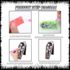 8 Pcs Gothic Skeleton Diamond Art Bookmarks Kit, Skull Halloween Diamond - Image 5