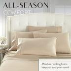 Danjor Linens Bed Sheet Set Cal King - Image 6