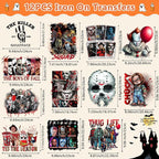 12 PCS Halloween DTF Transfers Ready to Press Iron on Transfers - Image 6