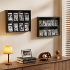 Emfogo Card Display Case, 2 Pack Trading Card Display - Image 2