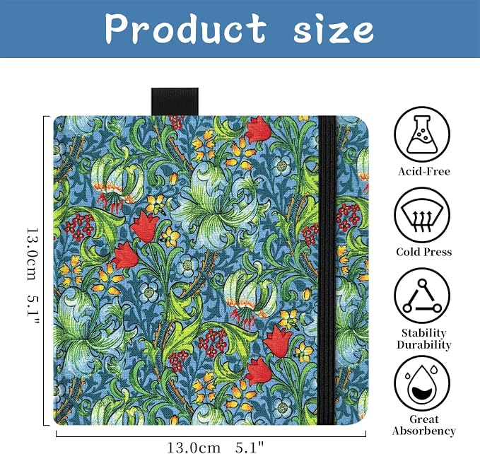 5x5 Handy Portable Handmade Cloth Fabric Hardcover Sewing Binding Travel - Image 2