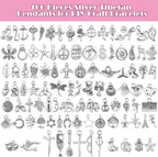 Highergo 469 Pcs Bracelet Making Kit, Jump Rings | 10 Chain Bracelets, 159 Moon - Image 4