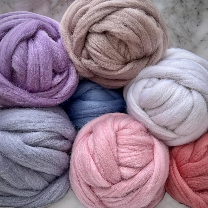 Revolution Fibers Dyed Corriedale Wool | 8 Ounces of Premium Combed Wool Top | - Image 7