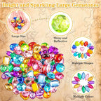 anezus 120PCS Craft Jumbo Jewels, Large Sequins - Image 5