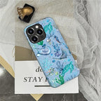 ZHEGAILIAN Case for iPhone 16 Pro, Ocean Stingray Turtle Seahorse Durable - Image 6