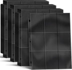7200 Pockets Trading Card Binder Sleeves, Baseball Card Sleeves Fit by Kitoyz