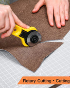 Density-upgraded 18"x12" Self Healing Cutting Mat, Idemeet Rotary Sewing Mat - Image 6