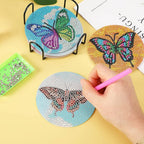 UPINS 8Pcs Diamond Art Painting Coasters - Image 7