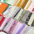 208 Sheets A7 Scrapbook Paper Kit, 12 Colors Mixed Textured Paper and Mesh - Image 4