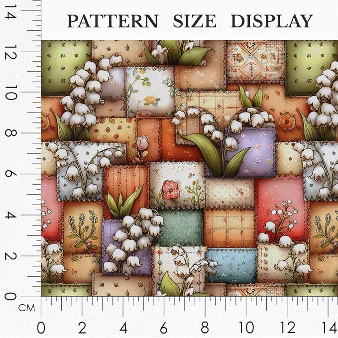 100% Cotton Fabric by the Yard – Turkish Quality Quilting & Sewing Fabric - Image 3
