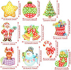 JULEASEL Mirror Mosaic Craft Kit, Christmas Sticker Activity Ages 4-8 | Spark - Image 6