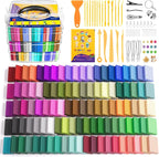 Artpar Polymer Clay Kit, 102 Colors Modeling Clay by ARTPARWelcomesYou