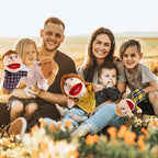 6 Pcs Family Hand Puppets 12 Inch Grandparents, Mom & Dad, Brother & Sister - Image 5