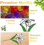 Stained Glass Flower, Stained Glass Lily - Image 4