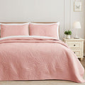 Exclusivo Mezcla King Size Quilt Bedding Set, Lightweight Blush Pink Quilts by ExclusivoMezcla