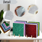 Glitter Acrylic Sheets, 1/8 in Thick, 2 Pack | 3mm Cast Sparkly Acrylic - Image 3