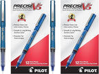 PILOT Precise V5 Rollerball Pens, Extra Fine Point 0.5 mm Blue Pens, Journaling by PilotCorporationofAmerica