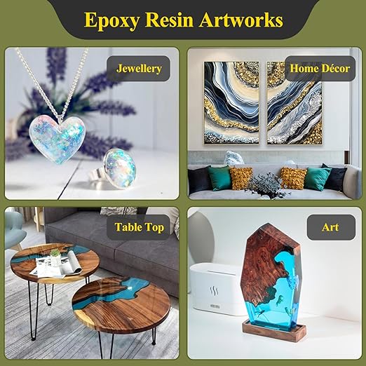 TAKIMO 1 Gallon 3× UV Resistant Epoxy Resin Kit - Image 6