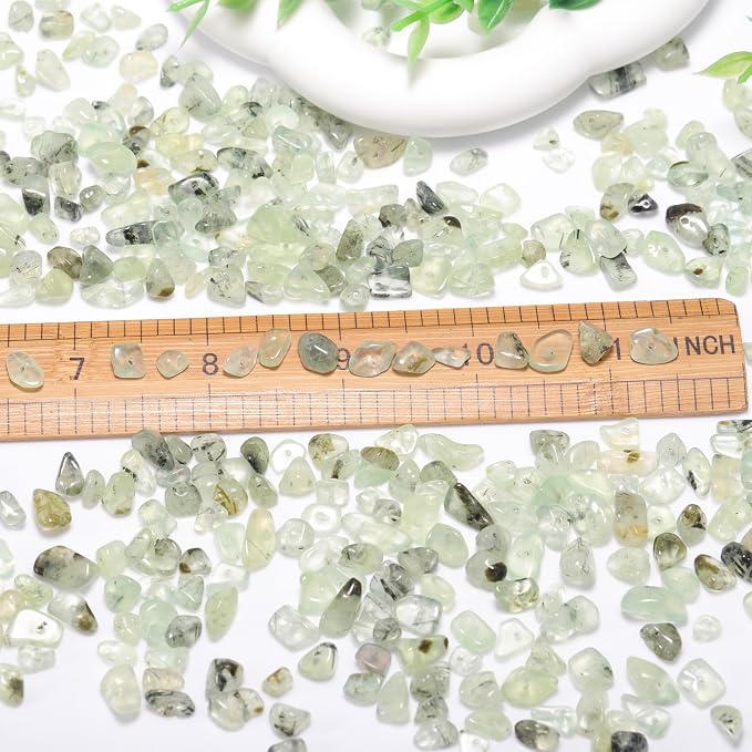 400pcs Natural Chip Stone Beads - Image 2
