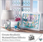 Gallery Glass, Aqua Stained Glass 2 fl oz Brilliant Smooth Finish Paint - Image 3