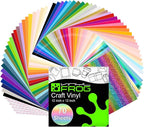 VINYL FROG Permanent Adhesive Vinyl Bundle 70 Pack Adhesive Vinyl Sheets - Image 8
