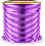 Mandala Crafts 18 Gauge Violet Anodized Aluminum Craft Wire, 100 FT | Colored - Image 2